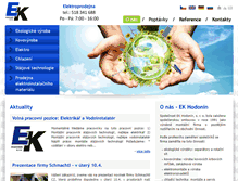 Tablet Screenshot of ekhodonin.cz